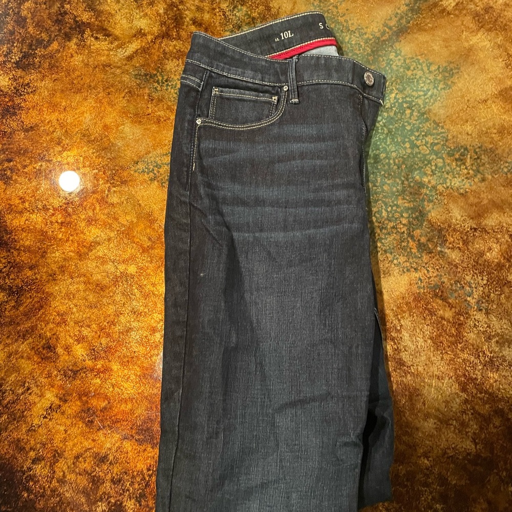 2 Pairs WHBM Women's Dark and Medium Wash Jeans Size 10L - Picture 2 of 8